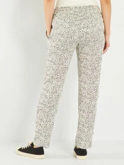 Pantaloni Premaman Morbidi E Leggeri 6 Pantaloni Premaman Morbidi E Leggeri -Kiabi pantaloni premaman morbidi e leggeri bianco zo550 6 frb3