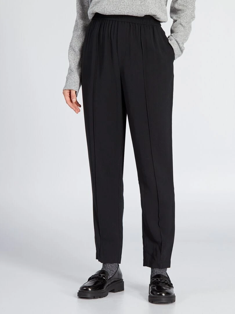 Pantaloni Regular Fit In Twill Tipo Joggers 2 Pantaloni Regular Fit In Twill Tipo Joggers - immagine 2