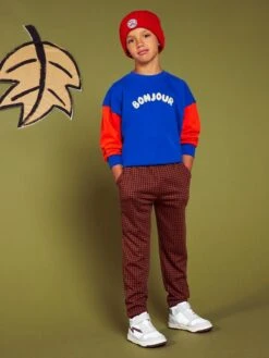 Pantaloni Sarouel A Quadri