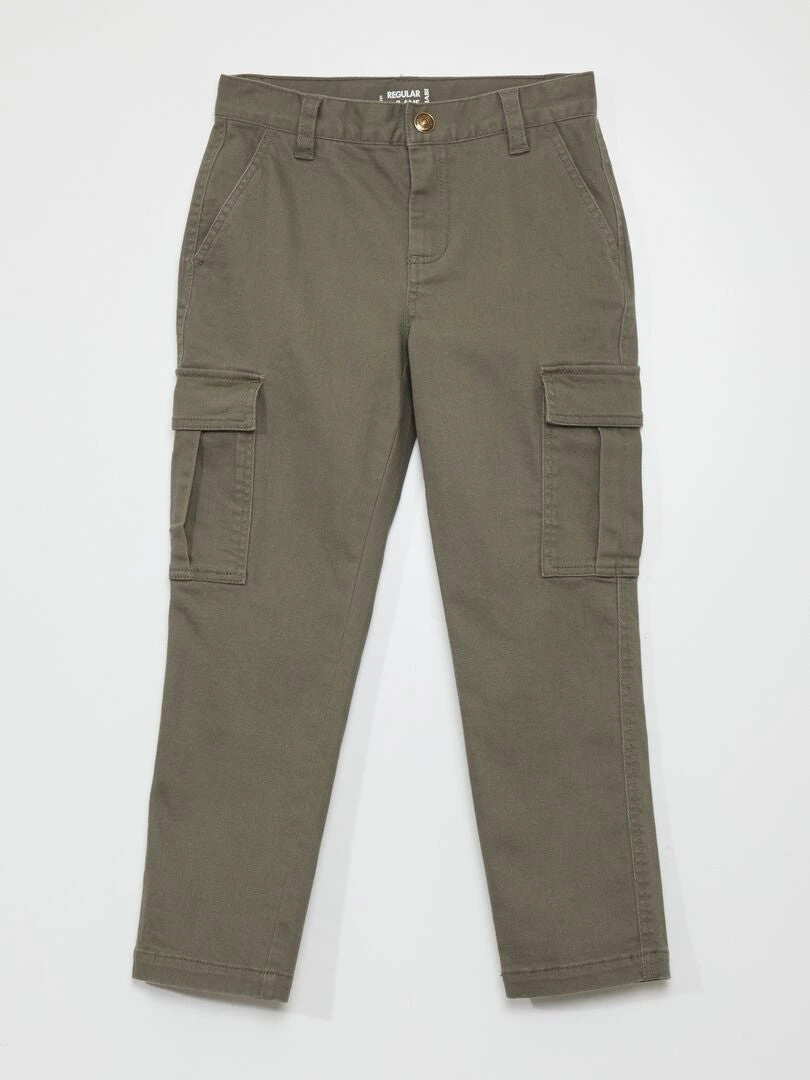 Pantaloni Slim Con Tasche 1 Pantaloni Slim Con Tasche