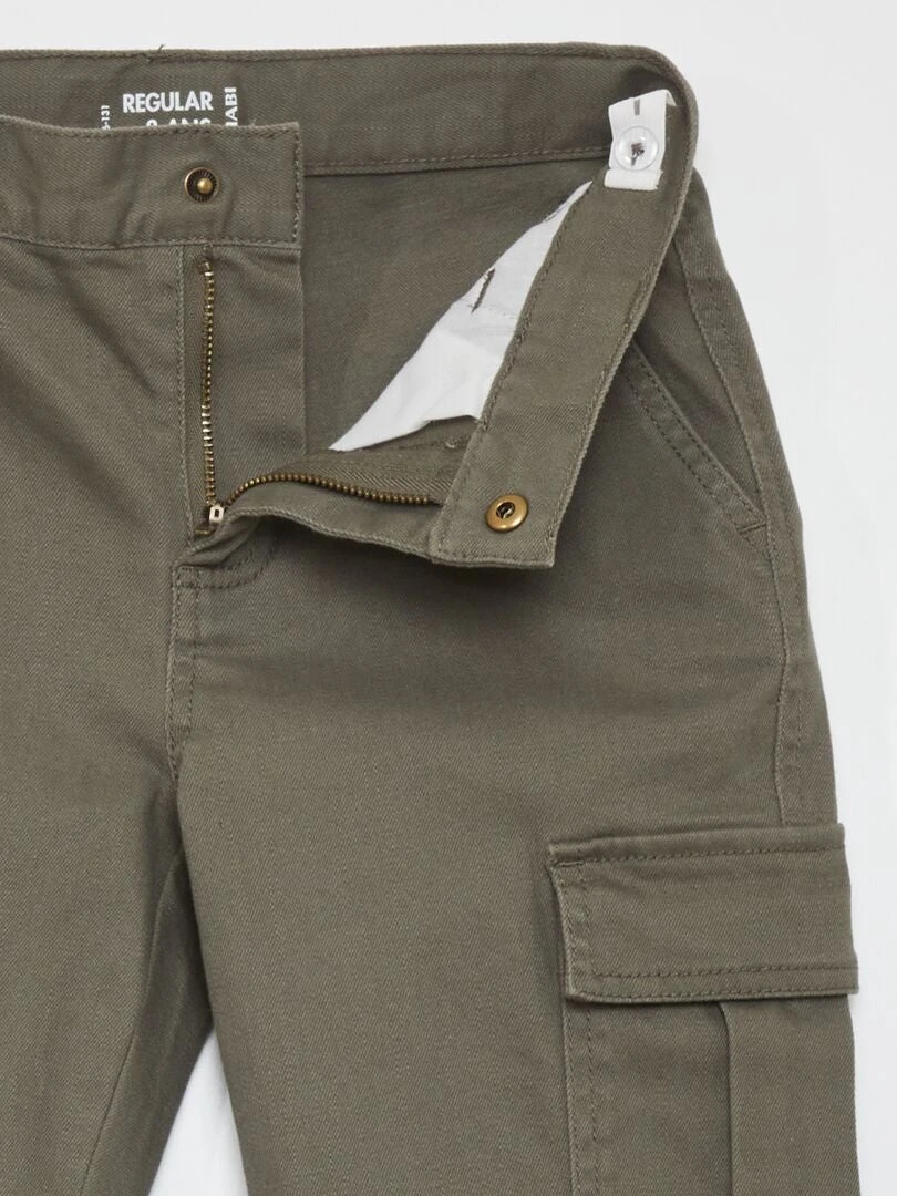 Pantaloni Slim Con Tasche 3 Pantaloni Slim Con Tasche - immagine 3