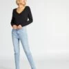 Pantaloni Slim In Denim L34