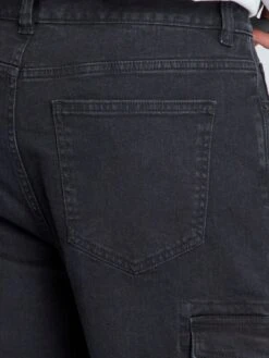 Pantaloni Slim Multitasche In Denim - 36L -Kiabi pantaloni slim multitasche in denim 36l nero aod38 1 frb5