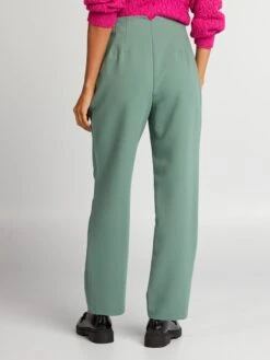 Pantaloni Tailleur -Kiabi pantaloni tailleur verde bdd20 6 frb3