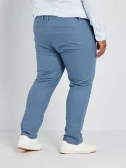 Pantaloni Tipo Chino 7 Pantaloni Tipo Chino -Kiabi pantaloni tipo chino blu aeh73 2 frb3