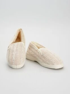 Pantofole A Scarpetta In Maglia -Kiabi pantofole a scarpetta in maglia beige zo083 1 frb5
