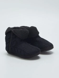 Pantofole A Stivaletto Imbottite