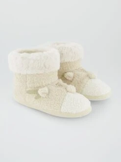 Pantofole A Stivaletto 'Renna Di Natale'