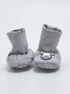 Pantofole A Stivaletto 'zebra' -Kiabi pantofole a stivaletto zebra grigio ayc44 2 frb3