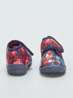 Pantofole Alte Con Chiusura A Strappo 'Hulk' -Kiabi pantofole alte con chiusura a strappo hulk blu atb09 1 frb3