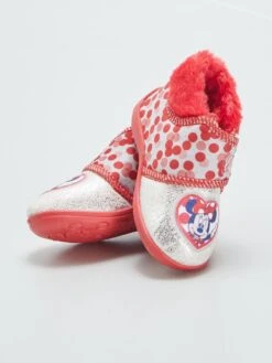 Pantofole Alte Con Chiusura A Strappo 'Minnie' -Kiabi pantofole alte con chiusura a strappo minnie rosso atc57 2 frb5