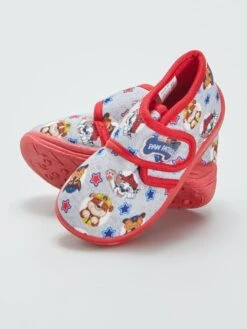 Pantofole Alte Con Chiusura A Strappo 'Paw Patrol' -Kiabi pantofole alte con chiusura a strappo paw patrol grigio atc66 2 frb5
