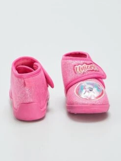 Pantofole Alte Con Chiusura A Strappo -Kiabi pantofole alte con chiusura a strappo rosa atd03 2 frb3