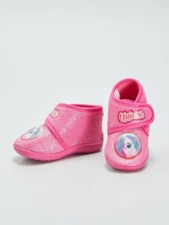 Pantofole Alte Con Chiusura A Strappo -Kiabi pantofole alte con chiusura a strappo rosa atd03 2 frb5