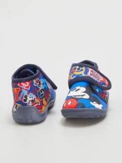 Pantofole Alte Con Chiusura A Strappo 'Topolino' -Kiabi pantofole alte con chiusura a strappo topolino blu ata99 1 frb3