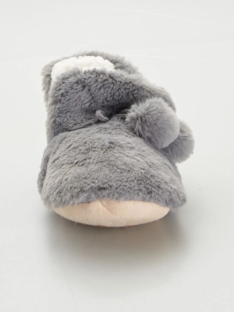 Pantofole Alte In Maglia Soffice 3 Pantofole Alte In Maglia Soffice - immagine 3