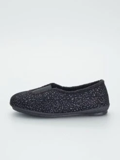 Pantofole Ballerine Con Paillettes