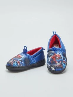 Pantofole Chiuse Trapuntate 'Spider-Man' -Kiabi pantofole chiuse trapuntate spider man blu atc49 1 frb5