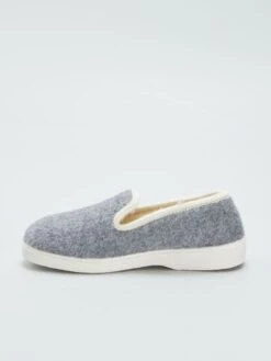 Pantofole Con Interno In Sherpa -Kiabi pantofole con interno in sherpa grigio ayd57 1 frb4