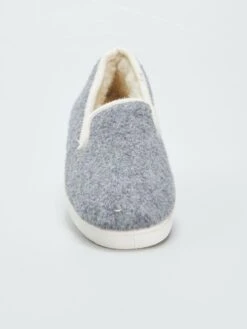 Pantofole Con Interno In Sherpa -Kiabi pantofole con interno in sherpa grigio ayd57 1 frb6
