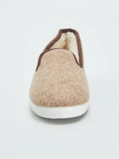 Pantofole Con Interno Sherpa -Kiabi pantofole con interno sherpa beige ayd53 1 frb3
