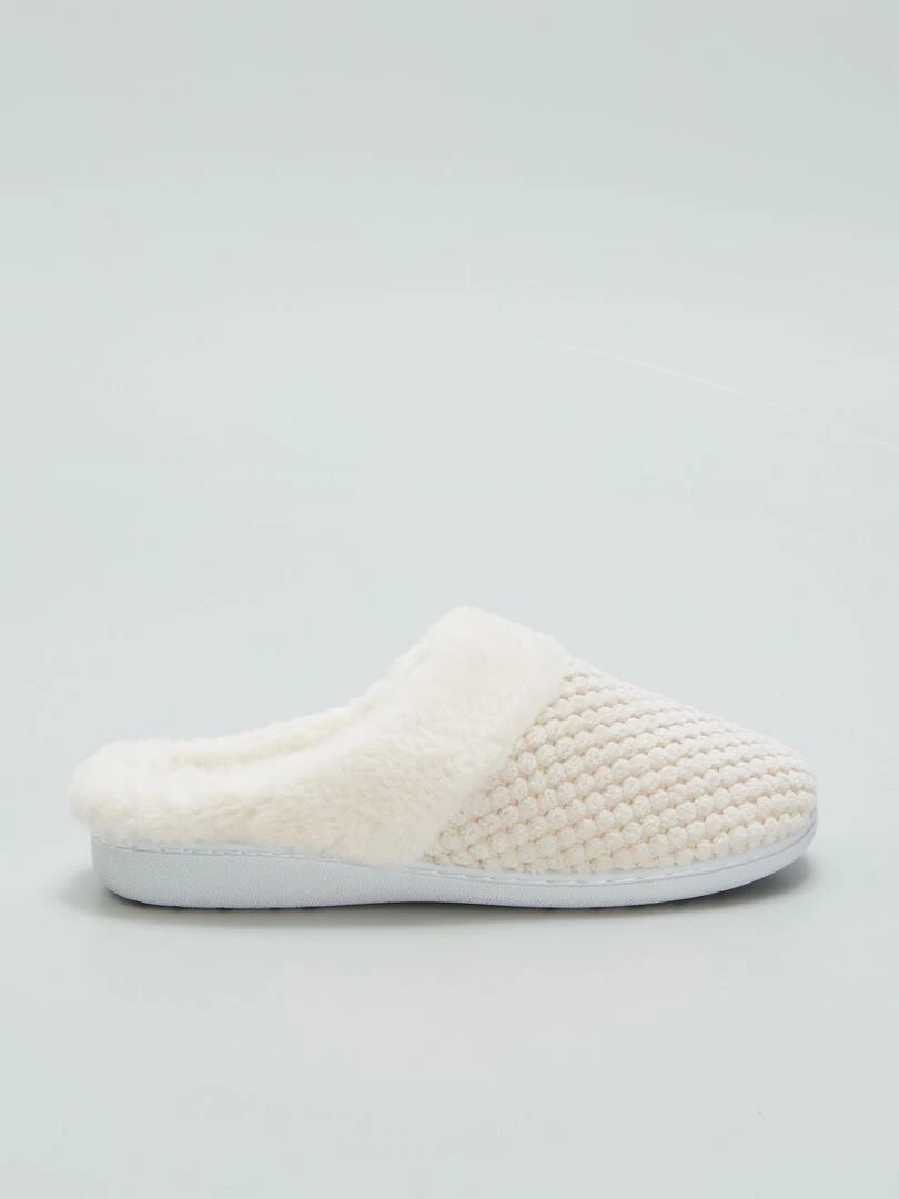Pantofole In Maglia Morbida 2 Pantofole In Maglia Morbida - immagine 2