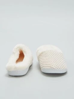 Pantofole In Maglia Morbida 7 Pantofole In Maglia Morbida -Kiabi pantofole in maglia morbida beige azf46 1 frb3