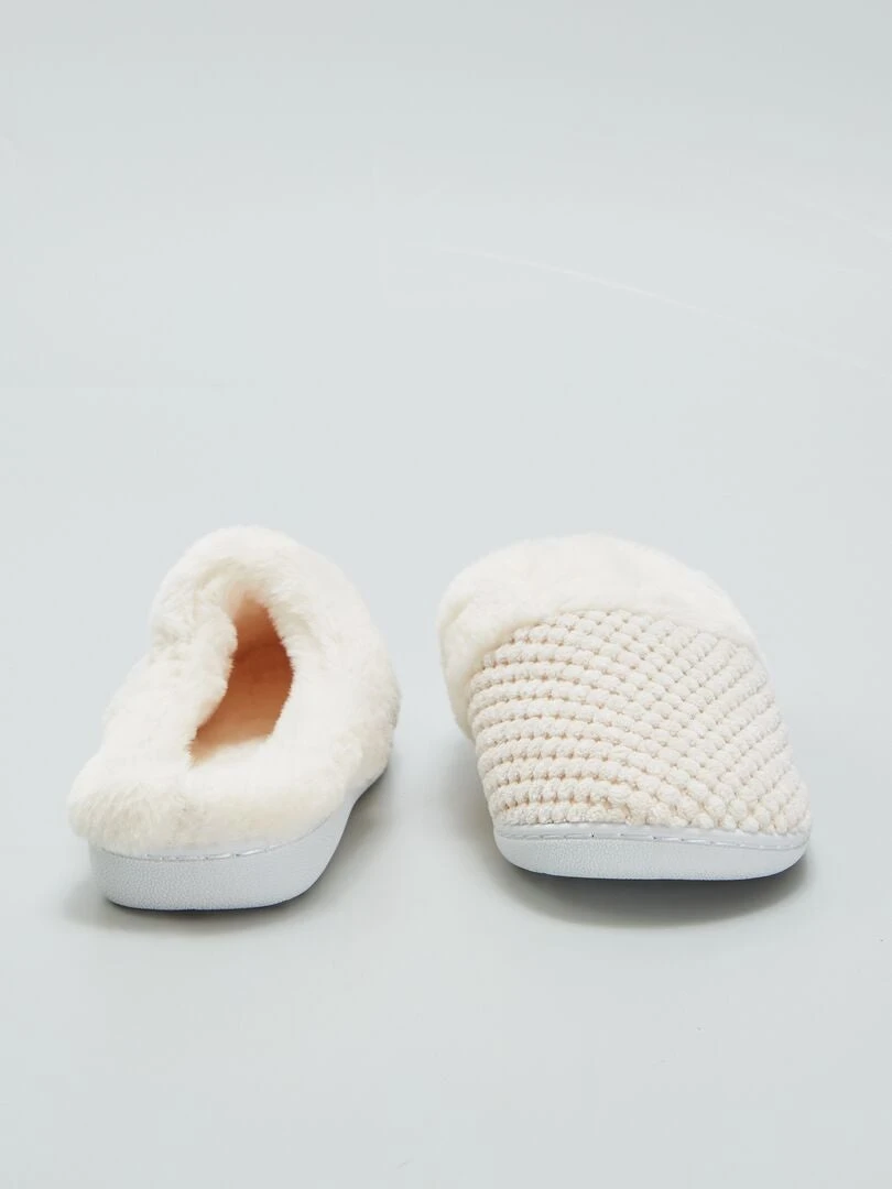 Pantofole In Maglia Morbida 3 Pantofole In Maglia Morbida - immagine 3