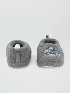 Pantofole Morbide In Sherpa 'Jurassic Park' -Kiabi pantofole morbide in sherpa jurassic park castano chiaro aee04 1 frb3
