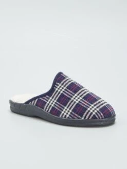 Pantofole Mules Con Interno In Sherpa