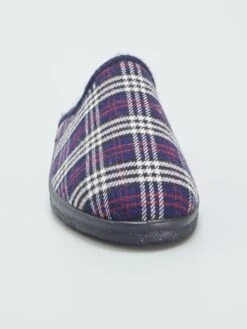 Pantofole Mules Con Interno In Sherpa -Kiabi pantofole mules con interno in sherpa blu ayd54 1 frb3