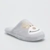 Pantofole Mules Con Stampa 'renne'
