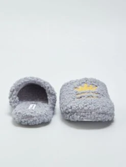 Pantofole Mules In Maglia Bouclette 7 Pantofole Mules In Maglia Bouclette -Kiabi pantofole mules in maglia bouclette grigio azf72 1 frb3