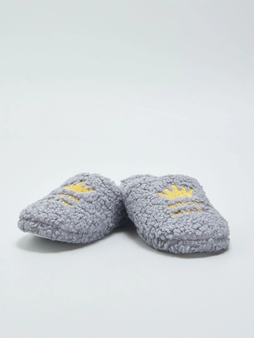 Pantofole Mules In Maglia Bouclette 5 Pantofole Mules In Maglia Bouclette - immagine 5