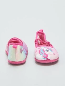 Pantofole Tipo Ballerina Con Stampa 'unicorno' 7 Pantofole Tipo Ballerina Con Stampa 'unicorno' -Kiabi pantofole tipo ballerina con stampa unicorno rosa atd02 2 frb3