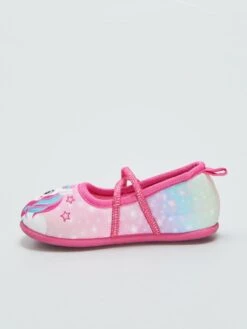 Pantofole Tipo Ballerina Con Stampa 'unicorno' 8 Pantofole Tipo Ballerina Con Stampa 'unicorno' -Kiabi pantofole tipo ballerina con stampa unicorno rosa atd02 2 frb4