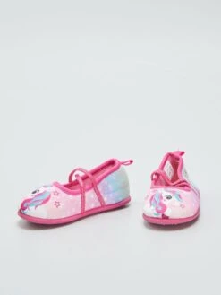 Pantofole Tipo Ballerina Con Stampa 'unicorno' 9 Pantofole Tipo Ballerina Con Stampa 'unicorno' -Kiabi pantofole tipo ballerina con stampa unicorno rosa atd02 2 frb5