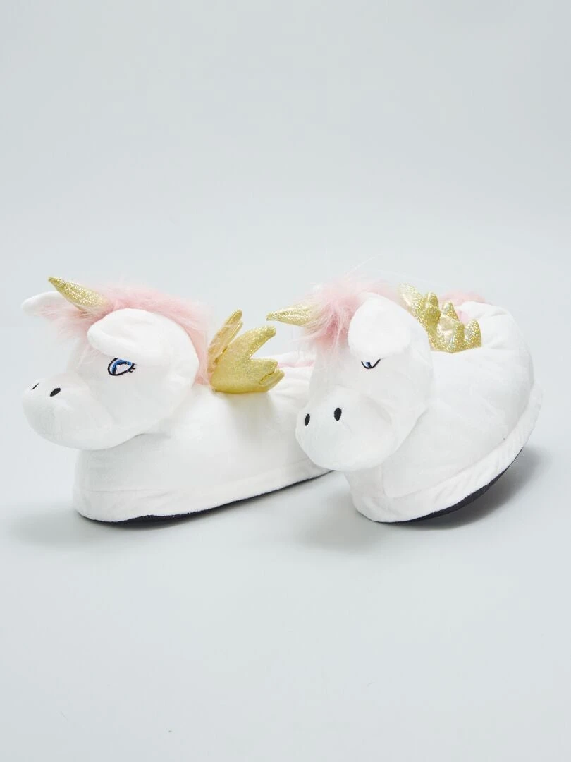 Pantofole Unicorno In 3D 5 Pantofole Unicorno In 3D - immagine 5