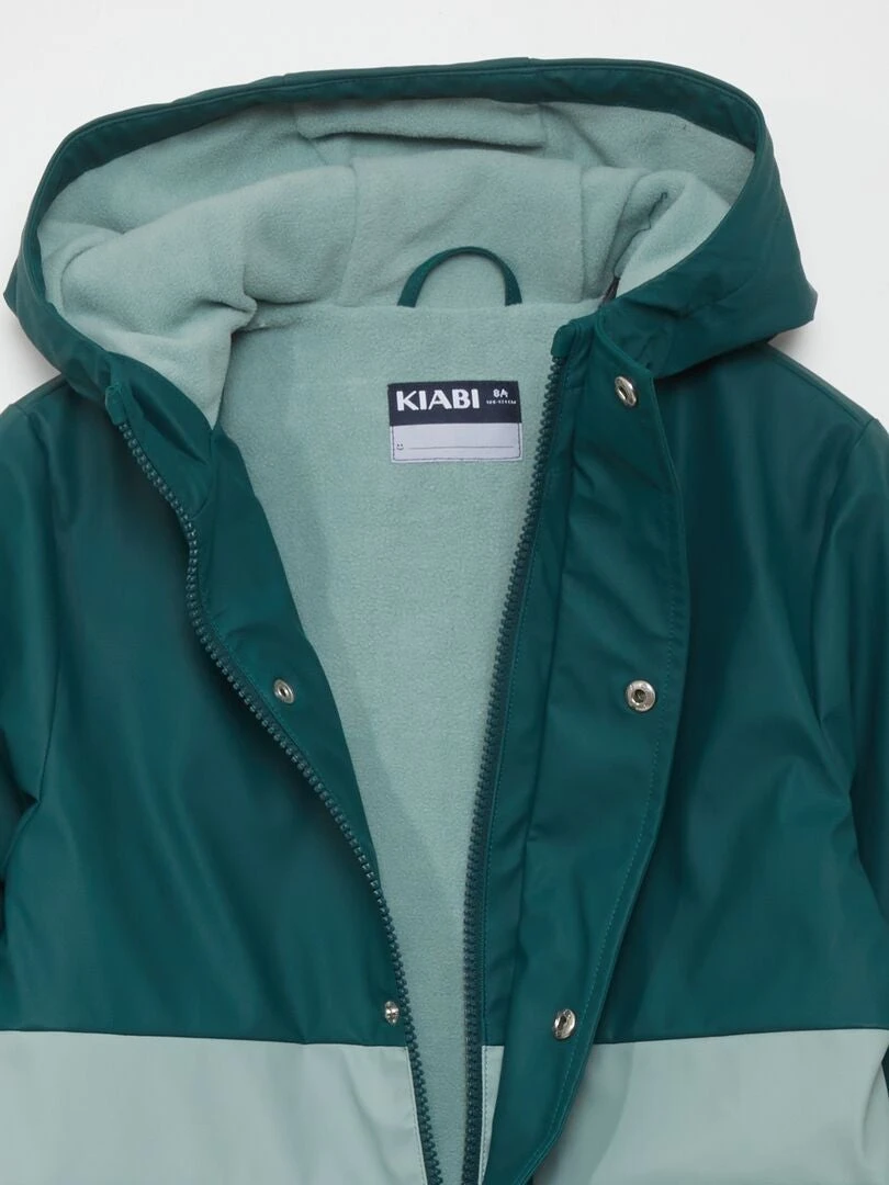 Parka Bicolore Con Fodera In Pile 3 Parka Bicolore Con Fodera In Pile - immagine 3