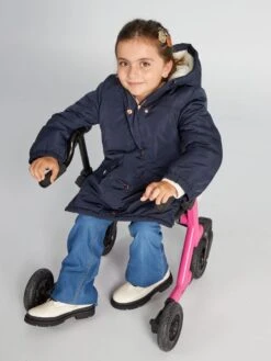 Parka Con Aperture Con Zip Sui Lati -Kiabi parka con aperture con zip sui lati blu akm69 1 frb2