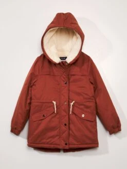 Parka Con Cappuccio Con Pelliccia