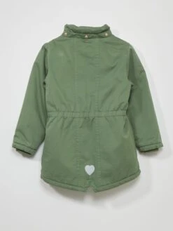 Parka Con Cappuccio Interno In Sherpa -Kiabi parka con cappuccio interno in sherpa kaki atn01 1 frb5