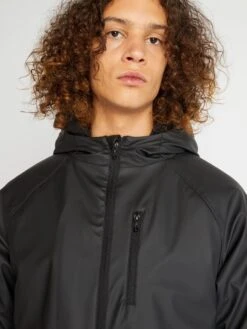 Parka Impermeabile Con Cappuccio In Sherpa -Kiabi parka impermeabile con cappuccio in sherpa nero aev71 2 frb5