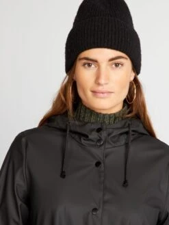 Parka Impermeabile Con Cappuccio -Kiabi parka impermeabile con cappuccio nero auc65 2 frb4