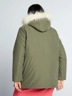 Parka Lungo Con Cappuccio 10 Parka Lungo Con Cappuccio -Kiabi parka lungo con cappuccio kaki ail73 1 frb4