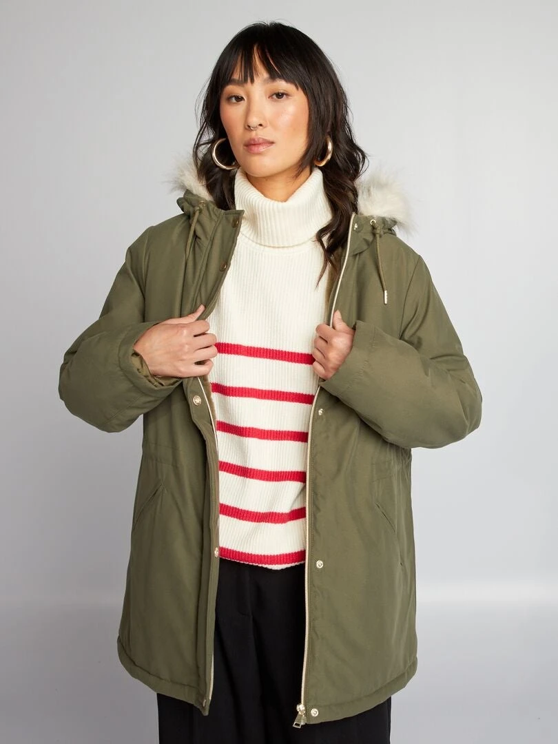 Parka Lungo Impermeabile Con Cappuccio 1 Parka Lungo Impermeabile Con Cappuccio