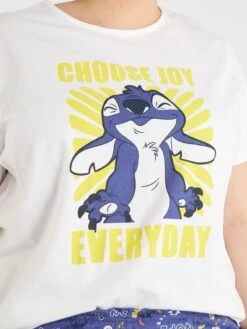 Pigiama Corto 'Disney' In Jersey - 2 Pezzi -Kiabi pigiama corto disney in jersey 2 pezzi bianco zq552 2 frb4