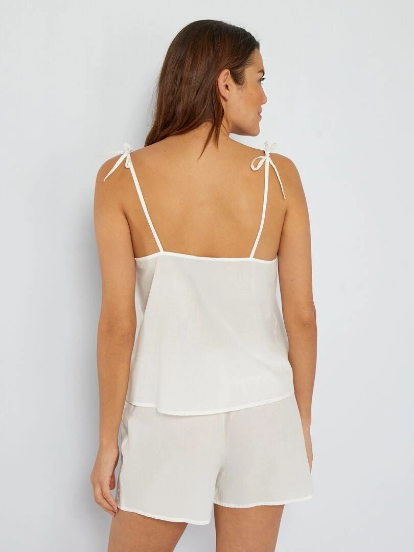 Pigiama Corto In Cotone Leggero - 2 Pezzi 2 Pigiama Corto In Cotone Leggero - 2 Pezzi - immagine 2