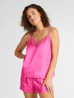 Pigiama Corto In Raso 2 Pezzi -Kiabi pigiama corto in raso 2 pezzi rosa amq45 2 frb4