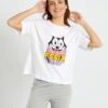 Pigiama Corto T-shirt + Shorts 'Felix The Cat' - 2 Pezzi